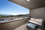 Take in the panoramic mountain views from your private patio.